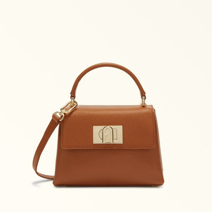 Best Seller 1927 Top Handle Mini Highest Quality Textured Leather Arch Turnlock Closure Shoulder Bag Luxury Brand Crossbody Bag