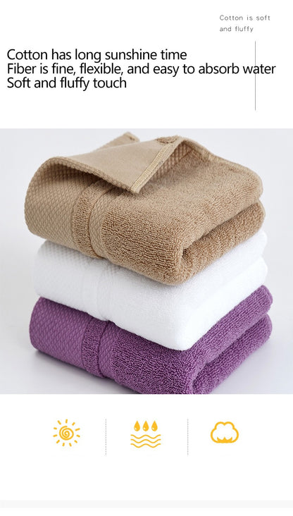 4pcs/Set Cotton Premium Hand Towel Set Lightweight And Highly Absorbent Quick Drying Thicken Soft Face Hand Towel 35x75CM