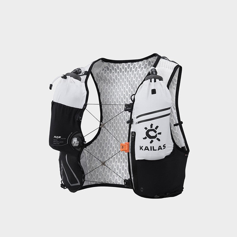 KAILAS FUGA AIR 8L Unisex Travel Marathon Trail Running Hiking Cycling Backpacks  with Dual Soft Water Bottles KA2554005