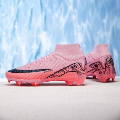 New Men's Football Boots Non-Slip Soccer Shoes Cleats Wholesale Training FG Top Quality Sneakers Drop Shipping Unisex Adult