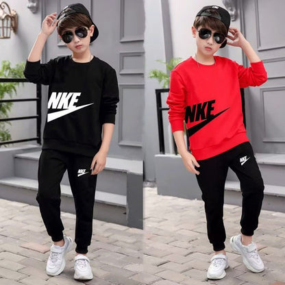 Autumn Baby Girl Boy Clothes Set Children Sports Letter Printing Sweatshirt Top and Pants Buttom Two Piece Suit Tracksuit