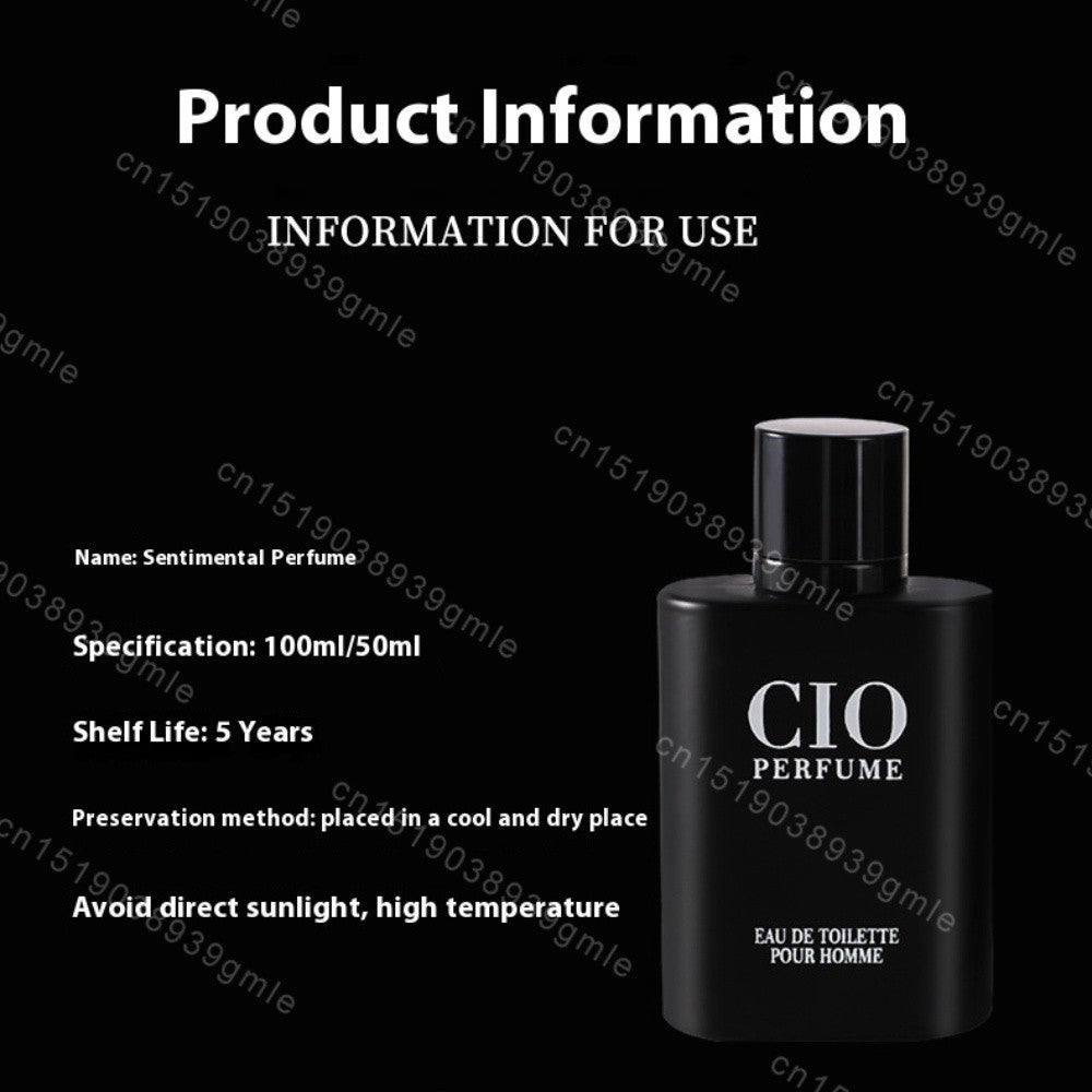 100Ml Brand Men's Cologne Perfume Eau De Parfum Fresh Wood Sandalwood Eau De Toilette Long Lasting Light Genuine Fragrance Scent