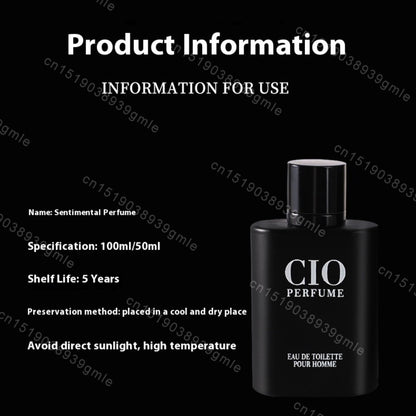 100Ml Brand Men's Cologne Perfume Eau De Parfum Fresh Wood Sandalwood Eau De Toilette Long Lasting Light Genuine Fragrance Scent