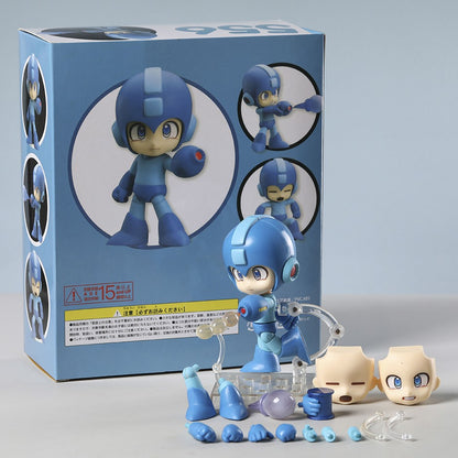 Megaman Rockman 556 Action Figure PVC Modelo Coleção de Brinquedos Decoração de Quarto Boneco Fofo