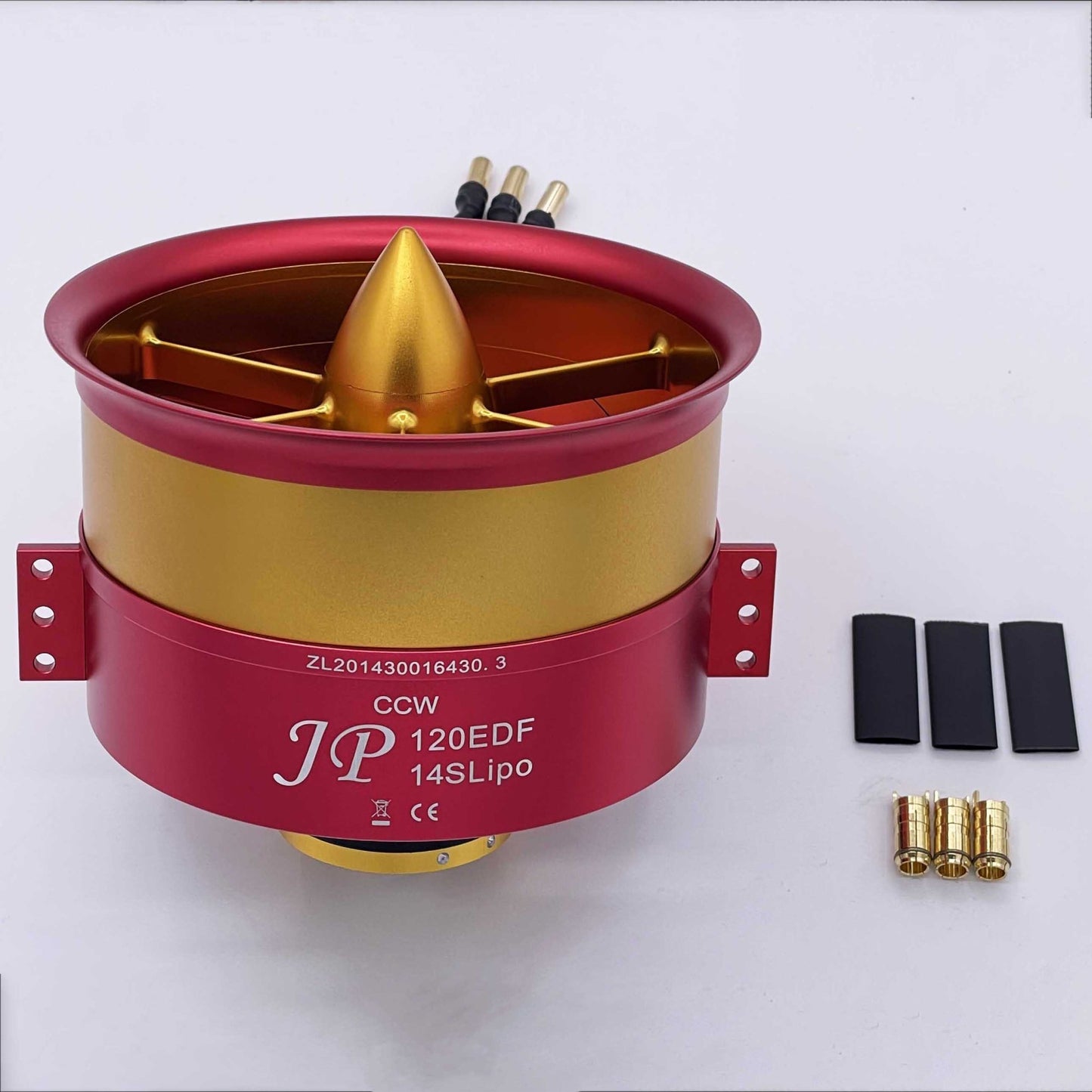 Motor 5060 4260 4250 with 6S 12S 14S JP 90mm 105mm 120mm EDF Ducted Fan 12 Blades  All Set  RC Air Plane 50V, 7100W Motor Parts