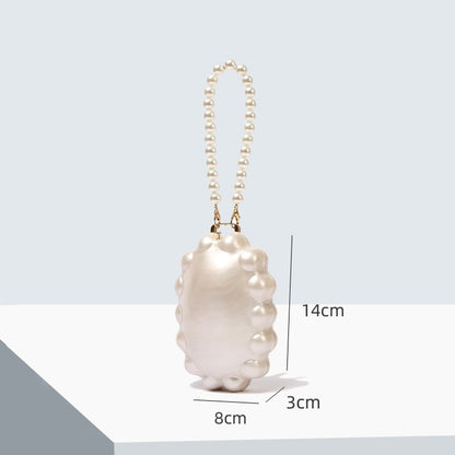 Daisy Shape Fashion Acrylic Shell Clutch Evening Bags Wedding Party Women Bead Luxury Brand