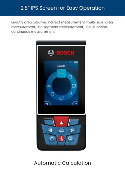 Medidor de Distância a Laser Bosch Trena a Laser Medidor a Laser Profissional Medidor de Distância Ótico Preciso 30-50m Equipamento de Pesquisa
