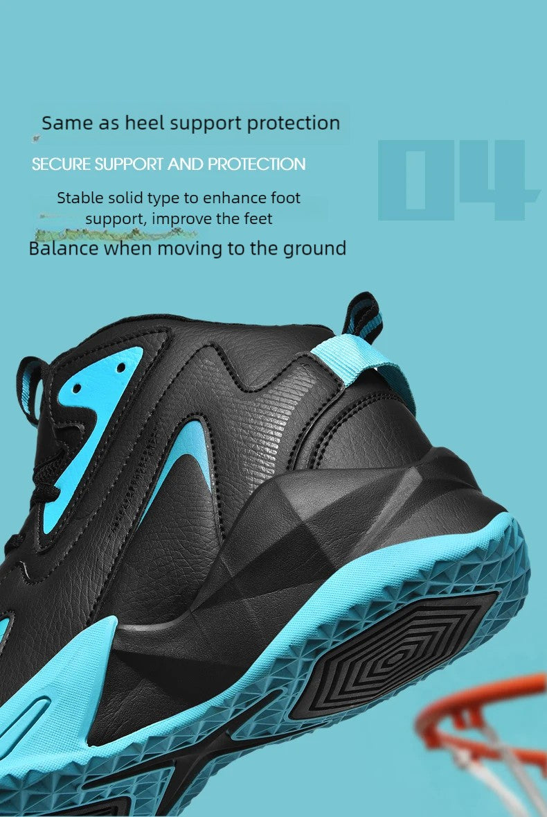 Men's plus size casual sneakers Four seasons breathable light outdoor basketball shoes fashion youth Joker sports running shoes