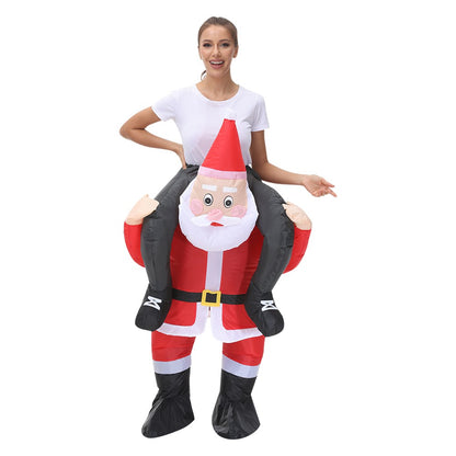 HOT Anime Dinosaur Inflatable Costume Party Mascot Costumes Suit Disfraz Cosplay Halloween Costumes For Adult Kids Dress