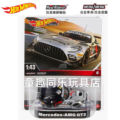 Hot Wheels Original 1:43 Nº 3-21 Carro Autobahn Polícia GT3 RS Modelos de Carros Esportivos Pequenos Fundidos Colecionáveis Para Modelos Hobby Brinquedos