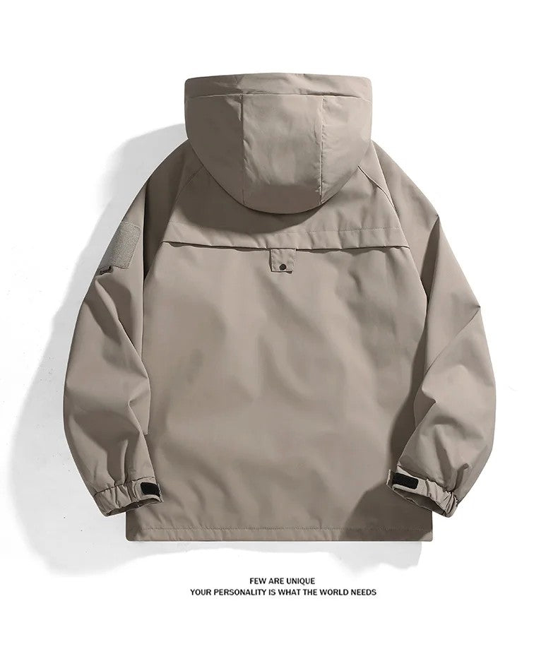 Unisex Outdoor Waterproof Jacket Windbreaker Coat Autumn Breathable Fishing Camping Windproof Jackets Men Women Clothing