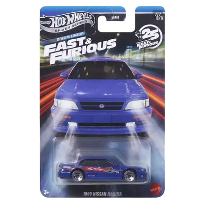 Hot Wheels Série Prata 2026Fast & Furious Dream Lineup Subaru Chevy Ford Camaro Nissan Carro de Liga Fundida em Escala 1:64 Presente Colecionável