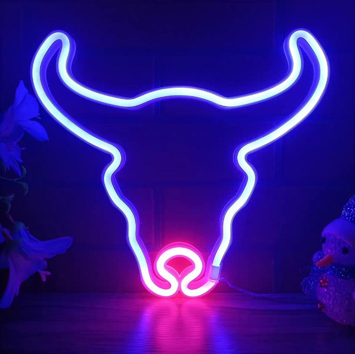 1 Piece, Decorative Neon Light for Modern Art Ambiance, Holiday Party Christmas Wall Decoration, Wedding Scene Graduation Gift, USB or Battery Powered (Battery Not Included)