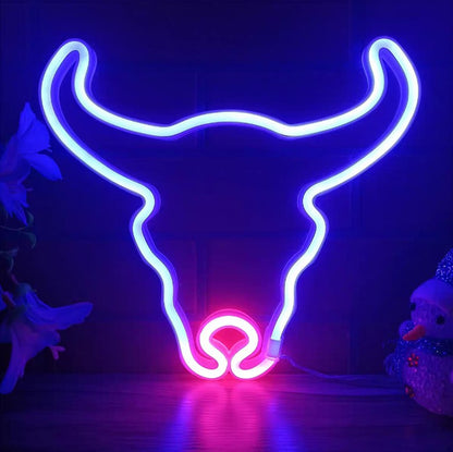 1 Piece, Decorative Neon Light for Modern Art Ambiance, Holiday Party Christmas Wall Decoration, Wedding Scene Graduation Gift, USB or Battery Powered (Battery Not Included)
