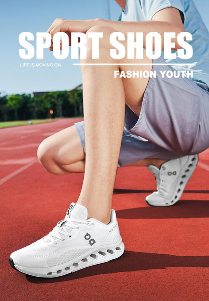 2025 NEW Marathon Sneakers Athletic Men Sports Shoes Comfortable High Quality Outdoor Shoes Wear-resistant Mens Running Shoes