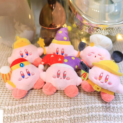 Atacado 24pcs/lote Quente 4 polegadas anime monstro rosa de pelúcia pedantes Os doze signos do zodíaco chinês bonecas encantos de bolsa chaveiro presentes