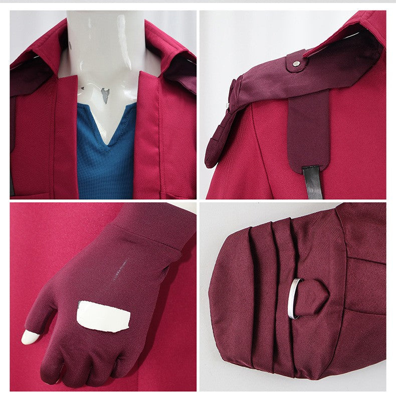 Devil May Cry 5 Dante Cosplay Costume Game DMC 5 Dante Wig Windbreaker Gloves Top Pants Disguise Suits Party Fantasia Outfits