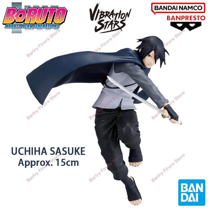 Em Estoque BANPRESTO Vibration Stars Boruto: Naruto Next Generations Uzumaki Boruto Uchiha Sasuke Anime Figure Brinquedos em Caixa