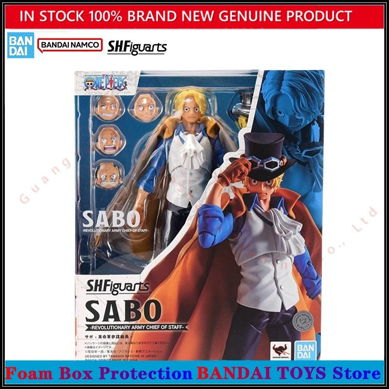 Atacado Bandai 100% Genuíno One Piece Model Kit Anime Figures SHF Monkey D Luffy Nami Shanks Roronoa Zoro Romance Dawn