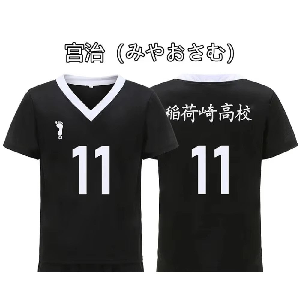 2025 men Anime Miya Atsumu Miya Osamu Cosplay Costume Jersey Rintaro Suna Sportswear Inarizaki School Volleyball Team Uniform
