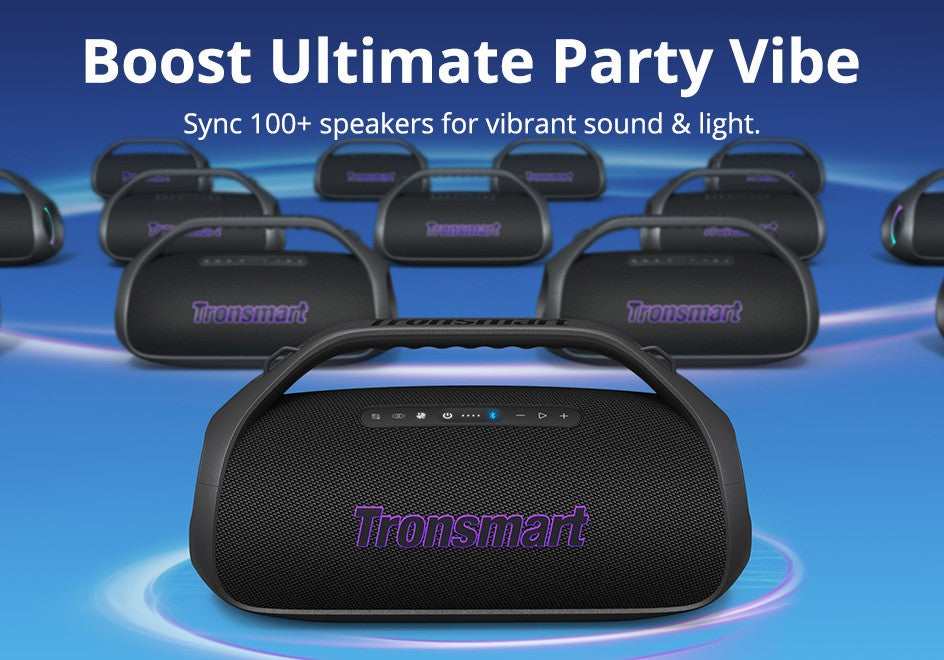 Tronsmart Bang 2 Speaker Bluetooth Wireless Portable Speaker with 90W, 2.1-Channel Clarity, 26H Playtime, Snyc 100 Speakers