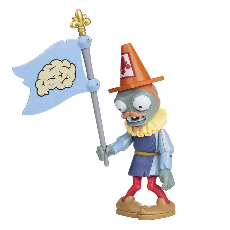 Plantas vs Zumbis Anime Bonecos de Ação Disparervilha Obstáculo Zumbi Pirata Figura de Ação Modelo de Cola Dura Jogo de Batalha Presente Infantil