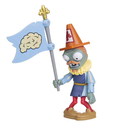 Plantas vs Zumbis Anime Bonecos de Ação Disparervilha Obstáculo Zumbi Pirata Figura de Ação Modelo de Cola Dura Jogo de Batalha Presente Infantil