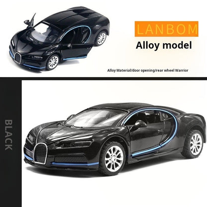 1:36 Bugatti Carro de Brinquedo Super Sport Modelo Miniatura Rodas Livres Liga de Zinco Fundido Coleção Presente Carro