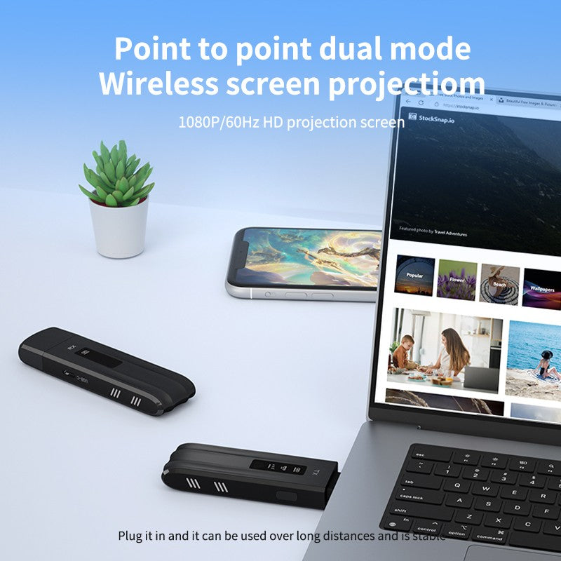 Transmissor e Receptor HDMI sem fio Lemorele 1080P Reunião Transmissor de Áudio Bluetooth para Laptop TV Projetor Monitor Câmera