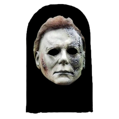 2Pcs 3D Printed Full Face Mask Realistic Celebrity Face Mask Props Costume for Party Supplies Cosplay Visual Men Women Headgear