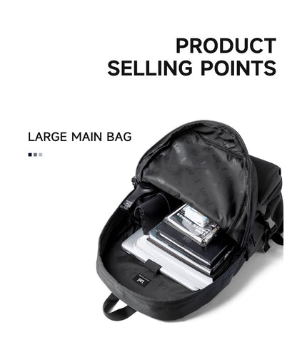 Mochila LEE de grande capacidade para viagem, para notebook de 15,6 polegadas, à prova d'água, de nylon casual, para adolescentes, faculdade, escola, masculino e feminino