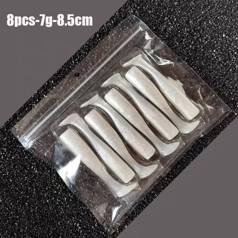 5pcs 30g/111mm Artificial Bait Lumious/Glow Mackerel Sea Bass Snapper Fishing Lure Wobblers Swimbait Jigging soft Baits