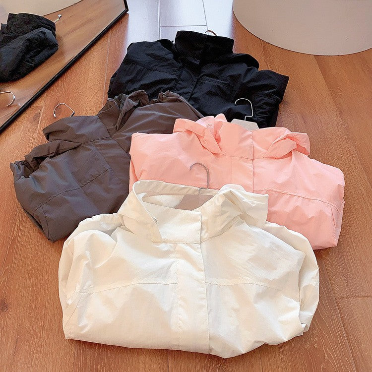 Mumaroho 2025 Autumn Winter Women Windbreaker Jacket Windproof Solid Long Sleeve Outdoor Sport Hooded Thin Coat Jacket For Women