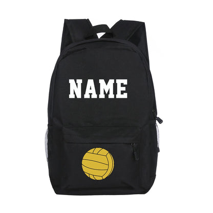 Mochila Escolar Personalizada para Meninos, Futebol, Basquete, com Nome, Mochila de Estudante, Bolsas para Laptop de Adolescentes, Presente de Volta às Aulas
