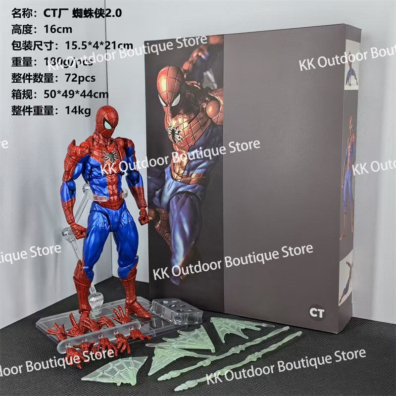 Em Estoque Brinquedos CT Incríveis Yamaguchi Homem-Aranha 2.0 Figura Homem-Aranha Agente Venom Mafex Anime Action Figure Brinquedos de Presentes Personalizados