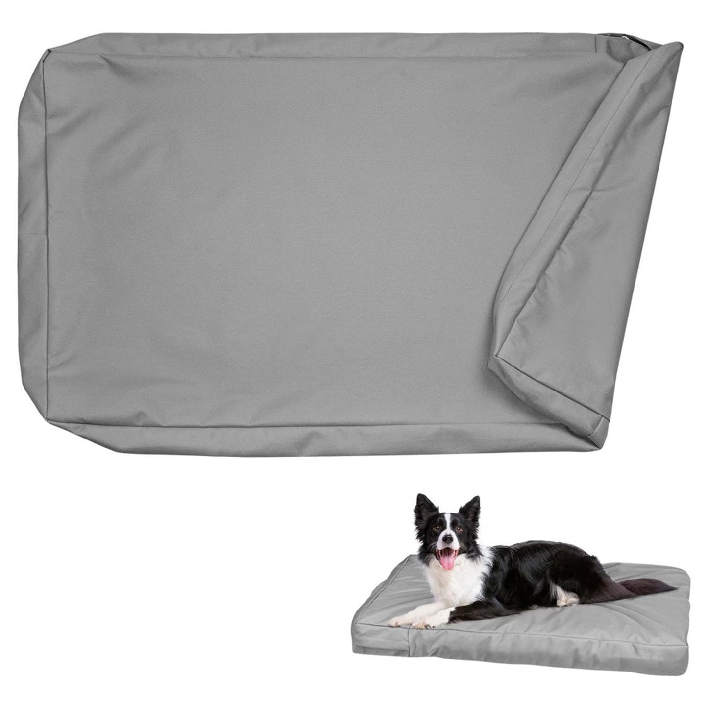 Capa de Cama para Cães em Tecido Oxford Impermeável, Substituível, Lavável, Capa para Almofada de Caixa para Cães, para Camas de Cachorros e Gatinhos, Suprimentos para Animais de Estimação