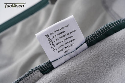 TACVASEN Women's Long Hooded Jacket Fleece Lined Softshell Jacket Waterproof Windproof Hiking Jacket Rain Coat Windbreaker Parka