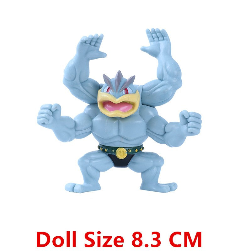 Pokémon Anime Figures Gelo Eevee Pikachu Dragão Voador Coleção Figura Brinquedos de Ação Fofos Modelo Pok é mon Presentes de Aniversário Infantis