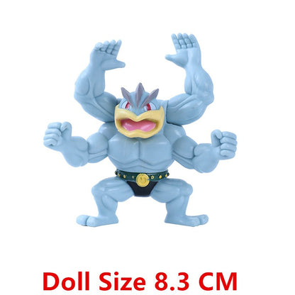 Pokémon Anime Figures Gelo Eevee Pikachu Dragão Voador Coleção Figura Brinquedos de Ação Fofos Modelo Pok é mon Presentes de Aniversário Infantis
