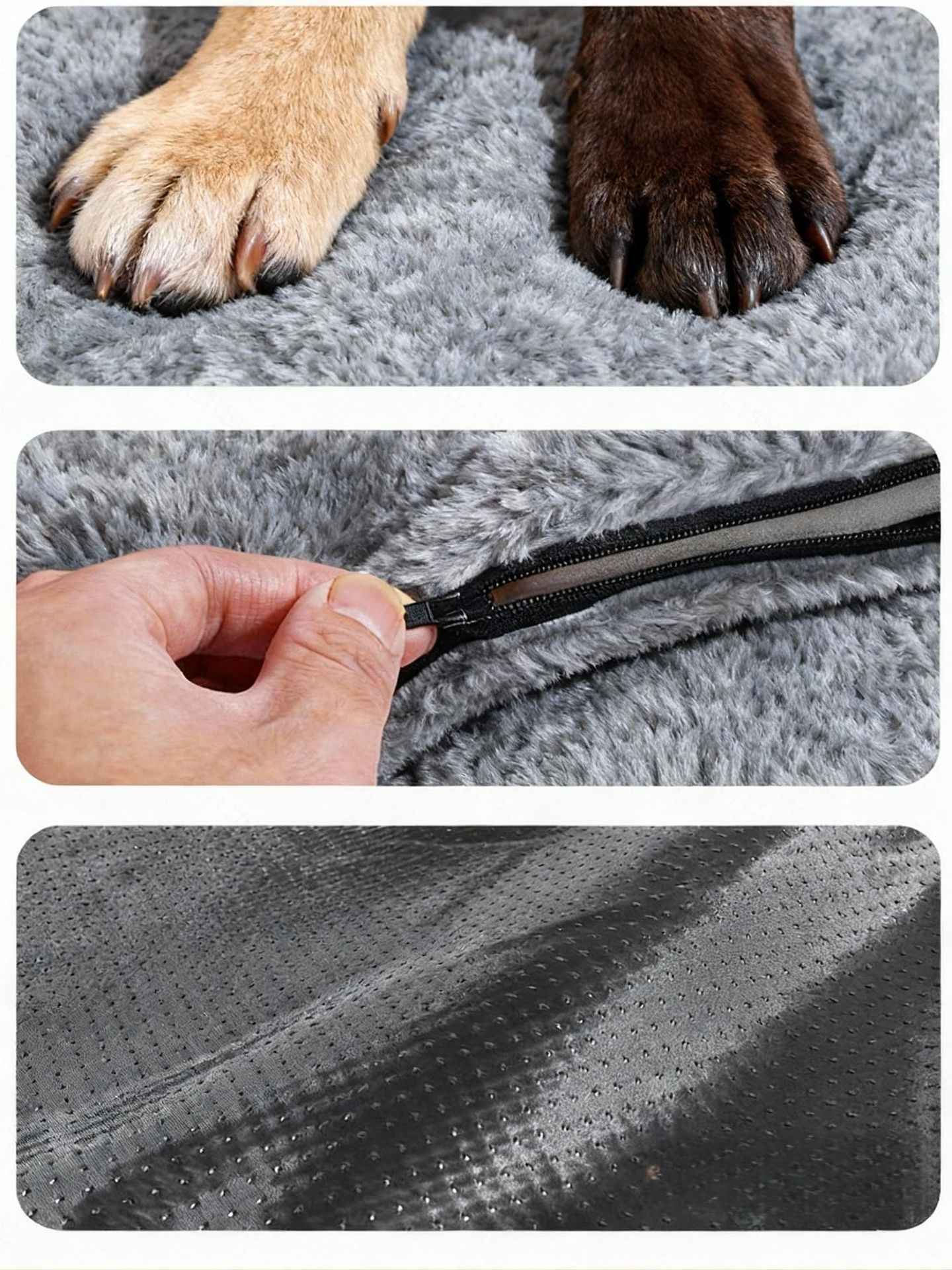 Cama Semiconcha para Pets Mais Vendida - Casinha Quente e Aconchegante para Gatos e Cães Pequenos Durante Todas as Estações