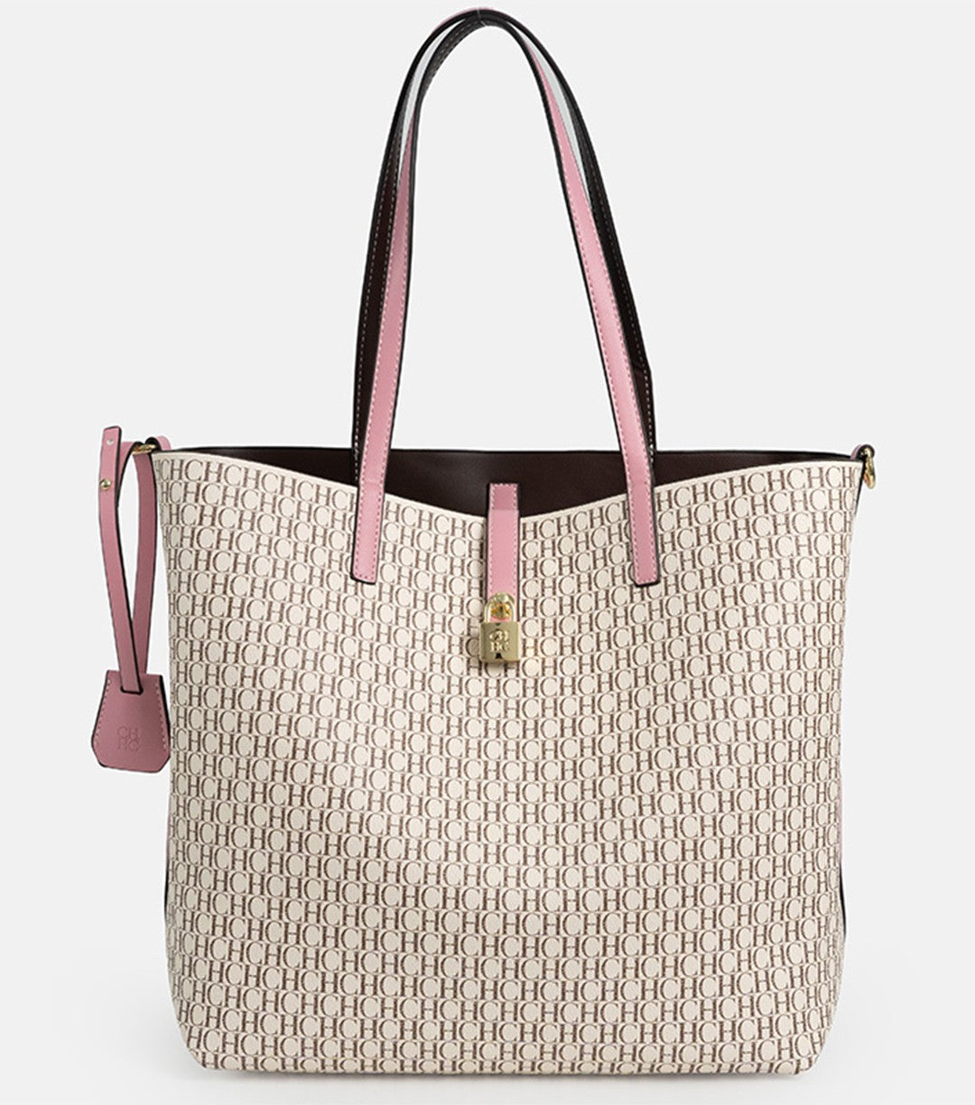 CH Elegant Light Luxury Practical With Bags Pure Color Simple Large Capacity Casual Resistant Brand Women's Bag Shoulder Bag