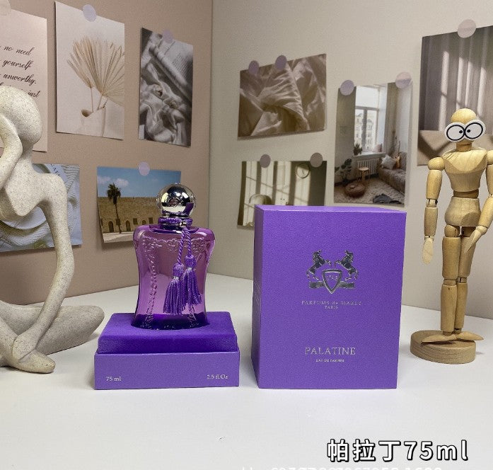 Kit de presente Eau de Parfum Exotic Rose 75ml - Perfume feminino spray 24h de longa duração, fragrância premium com envio expresso