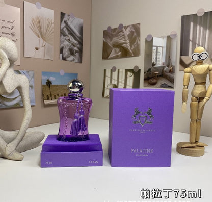 Kit de presente Eau de Parfum Exotic Rose 75ml - Perfume feminino spray 24h de longa duração, fragrância premium com envio expresso