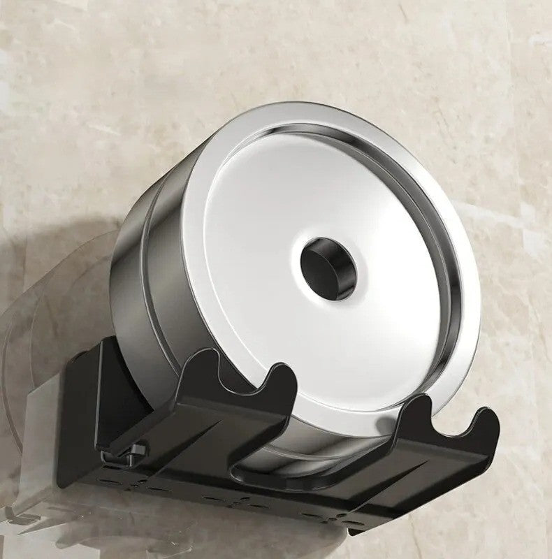 Suporte de Armazenamento para Secador de Cabelo Rack de Parede Sem Furo Suporte de Parede para Banheiro Armazenamento e Colocação de Dutos de Ar para Banheiro Suporte de Pendurar