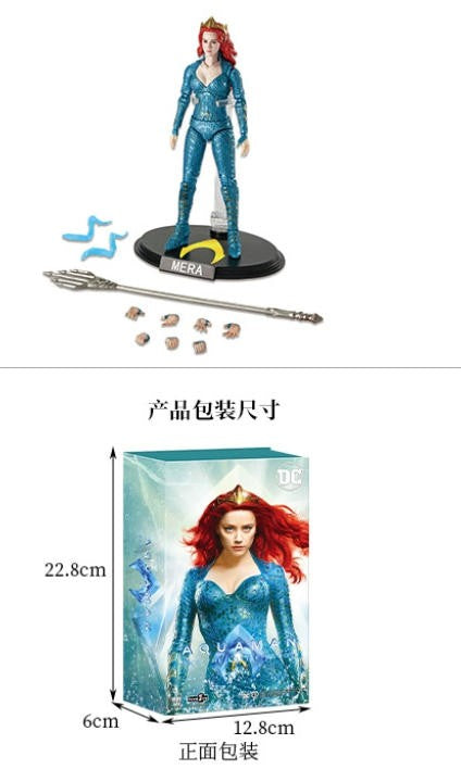 Fondjoy Original DC Movie Batman Joker Wonder Woman Superman Cyborg Harley Quinn 1/9 Articulated Action Figure Toys