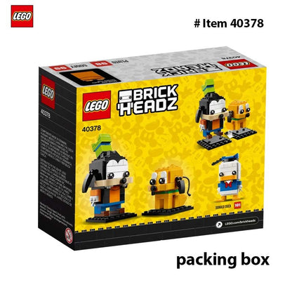 LEGO 40378 Goofy & Pluto, Colecionadores de LEGO® BrickHeadz vão adorar o Pateta e o Pluto, com 2 personagens clássicos da Disney 214 PEÇAS