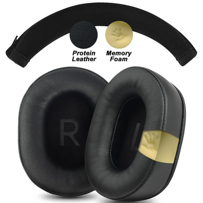 Earphone pads For REDRAGON H510 710 ZEUS-X RGB replacement Earpads headphones Earmuffs Soft cloth Memory Covers Sponge  Protein