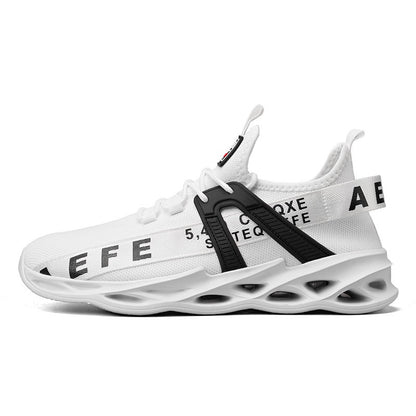 Tênis Masculino YRZL Calçados Masculinos Tênis Designer de Luxo Sapatos Masculinos Casuais Plataforma Antiderrapante Tênis de Corrida Masculino