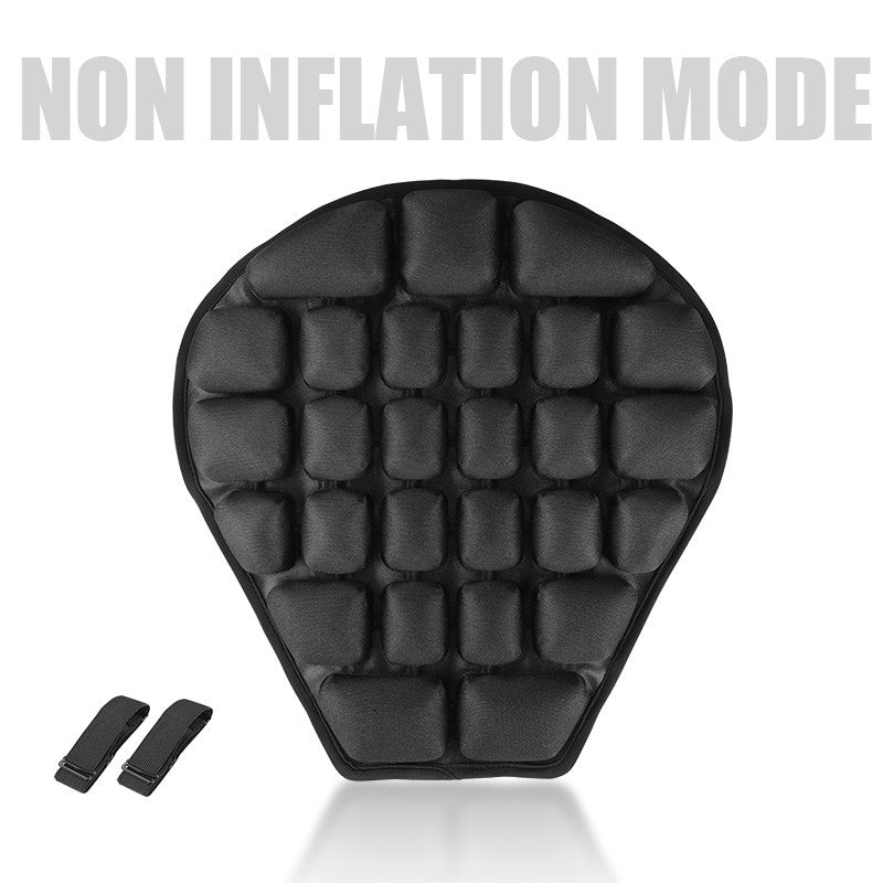 Almofada de Assento de Moto Inflável Lycra Elástica Alívio de Pressão Respirável Fresco Universal para Motocross e Motos Off-Road Almofada de Ar de Assento em TPU