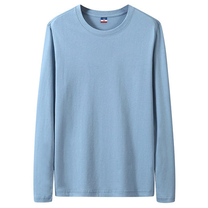 Good Quality 4XL 5XL Plus Size T-Shirts Men Long Sleeves Cotton Tops Male Tees Basic Plain Tshirts Women Tee Shirts Underwears